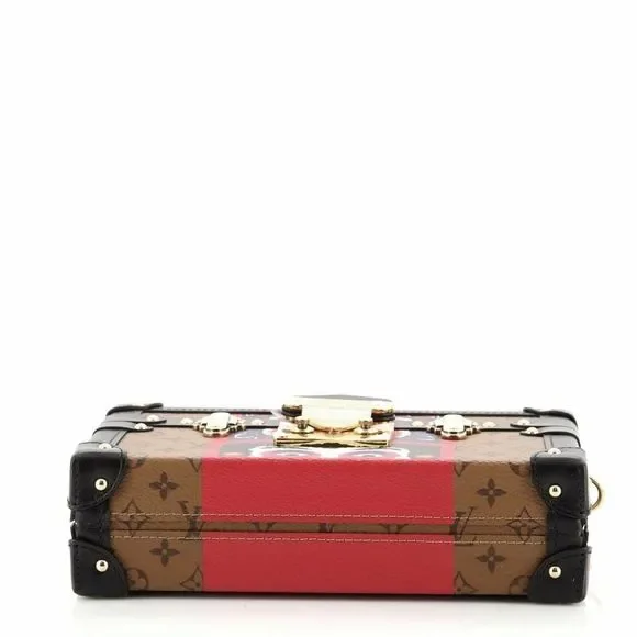 Louis Vuitton Petite Malle Kabuki Reverse Monogram Japan trunk crossbody LV bag - Picture 6 of 11